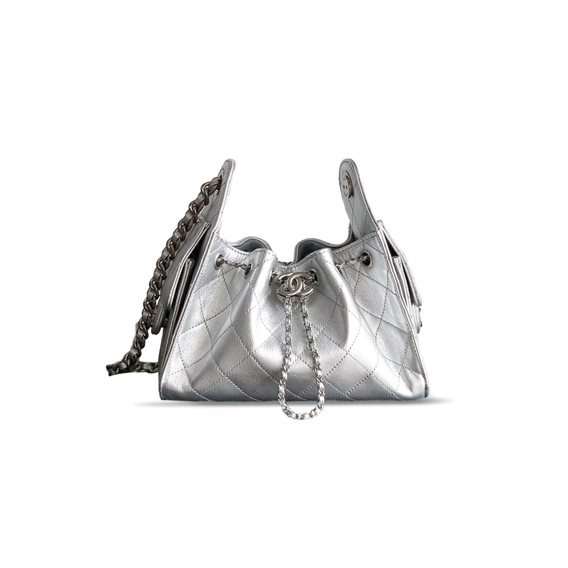 CHANEL 25 MINI HOBO BAG GRAINED CALFSKIN AS5631 (22*20*12.5cm)